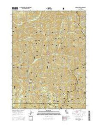 Lonesome Ridge California Current topographic map, 1:24000 scale, 7.5 X 7.5 Minute, Year 2015