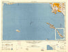Long Beach California Historical topographic map, 1:250000 scale, 1 X 2 Degree, Year 1957