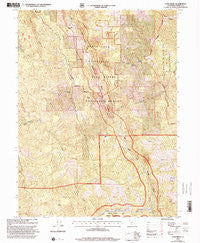 Long Ridge California Historical topographic map, 1:24000 scale, 7.5 X 7.5 Minute, Year 1997