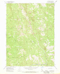 Long Ridge California Historical topographic map, 1:24000 scale, 7.5 X 7.5 Minute, Year 1967