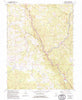 Longvale California Historical topographic map, 1:24000 scale, 7.5 X 7.5 Minute, Year 1966