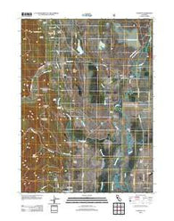 Lookout California Historical topographic map, 1:24000 scale, 7.5 X 7.5 Minute, Year 2012