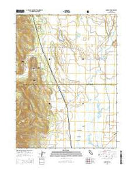 Lookout California Current topographic map, 1:24000 scale, 7.5 X 7.5 Minute, Year 2015