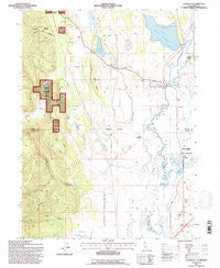Lookout California Historical topographic map, 1:24000 scale, 7.5 X 7.5 Minute, Year 1993