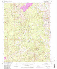 Loon Lake California Historical topographic map, 1:24000 scale, 7.5 X 7.5 Minute, Year 1952