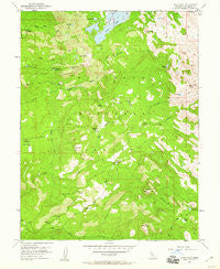 Loon Lake California Historical topographic map, 1:24000 scale, 7.5 X 7.5 Minute, Year 1952