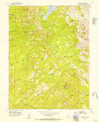 Loon Lake California Historical topographic map, 1:24000 scale, 7.5 X 7.5 Minute, Year 1952