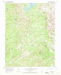 Loon Lake California Historical topographic map, 1:24000 scale, 7.5 X 7.5 Minute, Year 1952