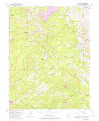 Loon Lake California Historical topographic map, 1:24000 scale, 7.5 X 7.5 Minute, Year 1952