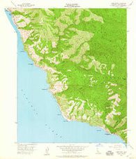 Lopez Point California Historical topographic map, 1:24000 scale, 7.5 X 7.5 Minute, Year 1956