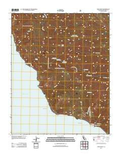 Lopez Point California Historical topographic map, 1:24000 scale, 7.5 X 7.5 Minute, Year 2012