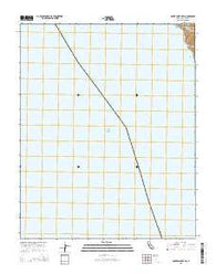 Lopez Point OE W California Current topographic map, 1:24000 scale, 7.5 X 7.5 Minute, Year 2015