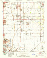 Los Alamitos California Historical topographic map, 1:24000 scale, 7.5 X 7.5 Minute, Year 1949