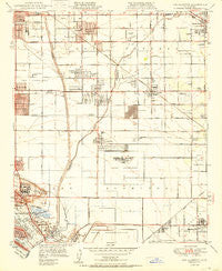 Los Alamitos California Historical topographic map, 1:24000 scale, 7.5 X 7.5 Minute, Year 1950