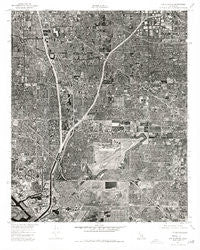 Los Alamitos California Historical topographic map, 1:24000 scale, 7.5 X 7.5 Minute, Year 1974