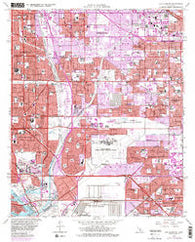 Los Alamitos California Historical topographic map, 1:24000 scale, 7.5 X 7.5 Minute, Year 1964