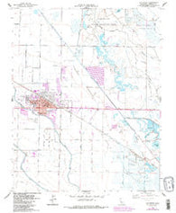 Los Banos California Historical topographic map, 1:24000 scale, 7.5 X 7.5 Minute, Year 1960