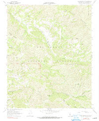 Los Machos Hills California Historical topographic map, 1:24000 scale, 7.5 X 7.5 Minute, Year 1967
