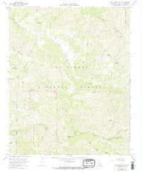 Los Machos Hills California Historical topographic map, 1:24000 scale, 7.5 X 7.5 Minute, Year 1967