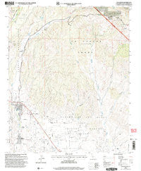 Los Olivos California Historical topographic map, 1:24000 scale, 7.5 X 7.5 Minute, Year 1995