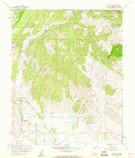 Los Olivos California Historical topographic map, 1:24000 scale, 7.5 X 7.5 Minute, Year 1959