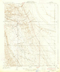 Los Viejos Hills California Historical topographic map, 1:31680 scale, 7.5 X 7.5 Minute, Year 1934