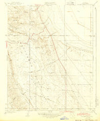 Los Viejos Hills California Historical topographic map, 1:31680 scale, 7.5 X 7.5 Minute, Year 1934