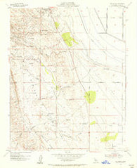 Los Viejos California Historical topographic map, 1:24000 scale, 7.5 X 7.5 Minute, Year 1954