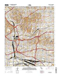 Los Angeles California Current topographic map, 1:24000 scale, 7.5 X 7.5 Minute, Year 2015