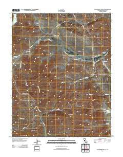 Los Banos Valley California Historical topographic map, 1:24000 scale, 7.5 X 7.5 Minute, Year 2012