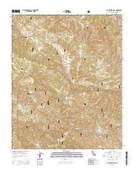 Los Machos Hills California Current topographic map, 1:24000 scale, 7.5 X 7.5 Minute, Year 2015