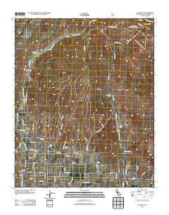 Los Olivos California Historical topographic map, 1:24000 scale, 7.5 X 7.5 Minute, Year 2012