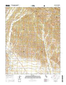 Los Olivos California Current topographic map, 1:24000 scale, 7.5 X 7.5 Minute, Year 2015