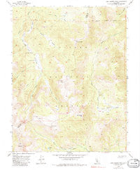 Lost Cannon Peak California Historical topographic map, 1:24000 scale, 7.5 X 7.5 Minute, Year 1954
