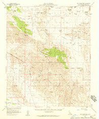 Lost Horse Mtn California Historical topographic map, 1:62500 scale, 15 X 15 Minute, Year 1958