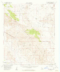 Lost Horse Mtn California Historical topographic map, 1:62500 scale, 15 X 15 Minute, Year 1958
