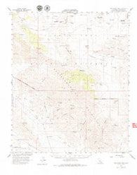 Lost Horse Mtn California Historical topographic map, 1:62500 scale, 15 X 15 Minute, Year 1958