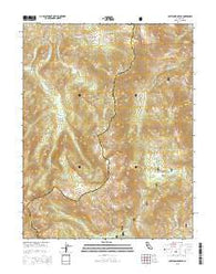 Lost Cannon Peak California Current topographic map, 1:24000 scale, 7.5 X 7.5 Minute, Year 2015