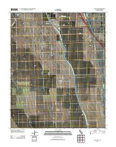 Lost Hills California Historical topographic map, 1:24000 scale, 7.5 X 7.5 Minute, Year 2012