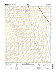 Lost Hills California Current topographic map, 1:24000 scale, 7.5 X 7.5 Minute, Year 2015