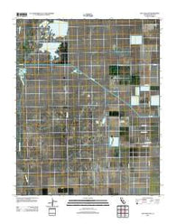 Lost Hills NE California Historical topographic map, 1:24000 scale, 7.5 X 7.5 Minute, Year 2012