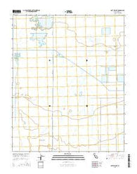 Lost Hills NE California Current topographic map, 1:24000 scale, 7.5 X 7.5 Minute, Year 2015