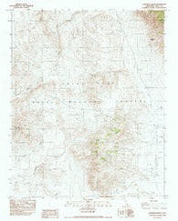 Louisiana Butte California Historical topographic map, 1:24000 scale, 7.5 X 7.5 Minute, Year 1982