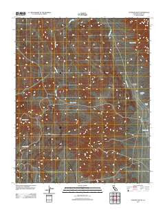 Louisiana Butte California Historical topographic map, 1:24000 scale, 7.5 X 7.5 Minute, Year 2012