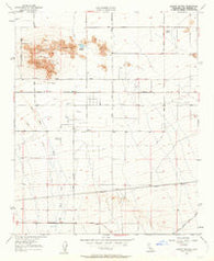 Lovejoy Buttes California Historical topographic map, 1:24000 scale, 7.5 X 7.5 Minute, Year 1957