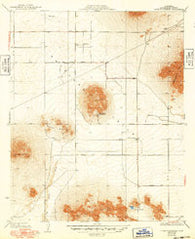 Lovejoy Springs California Historical topographic map, 1:24000 scale, 7.5 X 7.5 Minute, Year 1933