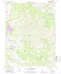 Lower Lake California Historical topographic map, 1:24000 scale, 7.5 X 7.5 Minute, Year 1958