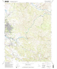 Lower Lake California Historical topographic map, 1:24000 scale, 7.5 X 7.5 Minute, Year 1993