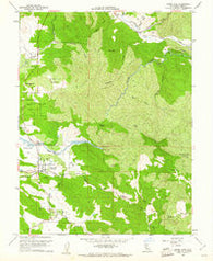 Lower Lake California Historical topographic map, 1:24000 scale, 7.5 X 7.5 Minute, Year 1958