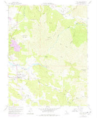 Lower Lake California Historical topographic map, 1:24000 scale, 7.5 X 7.5 Minute, Year 1958
